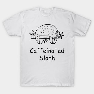 Caffeinated Sloth T-Shirt